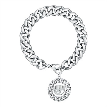 Chain Collection Silver Eye Bracelet