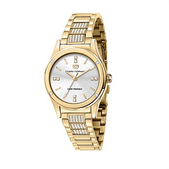 Contamporary Gold Watch