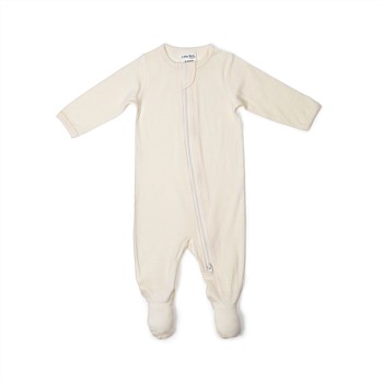 Little Bee Merino Collection Merino Zip Babygrow