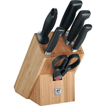 FOUR STAR Knife Block 7pc Set