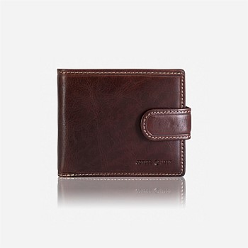 Oxford Billfold Wallet with Coin and ID Window