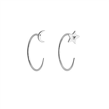 KWJ Moon & Star Hoops STG