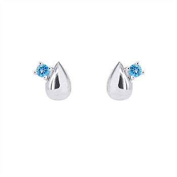 The Duette Studs Sterling Silver