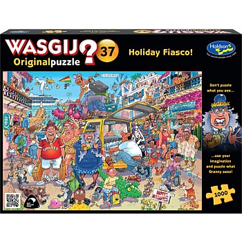 Wasgij Original 37 1000 Piece Jigsaw Holiday Fiasco
