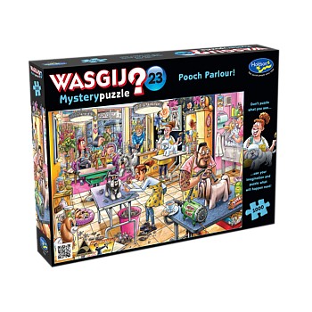 Wasgij Mystery 23 1000 Piece Jigsaw Puzzle Pooch Parlour!