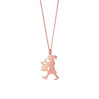 KWJ Drummer Girl Necklace YG