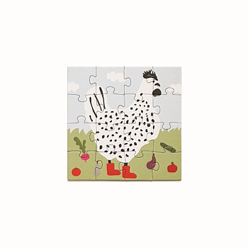 Rooster Red Boots Puzzle