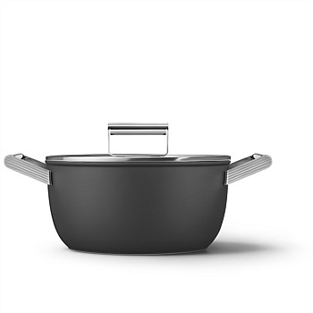 24Cm Cookware Casserole 50'S Style