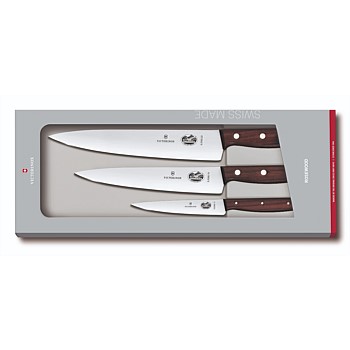 Victorinox Wood Handle Carving Set (3pce)