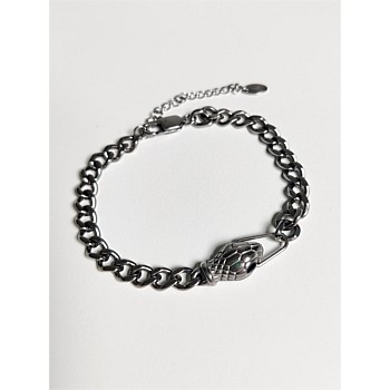 Python Chain Bracelet - Silver