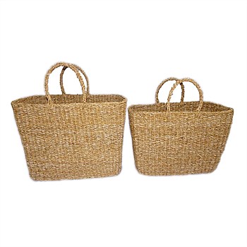 Seagrass Bags Set of 2