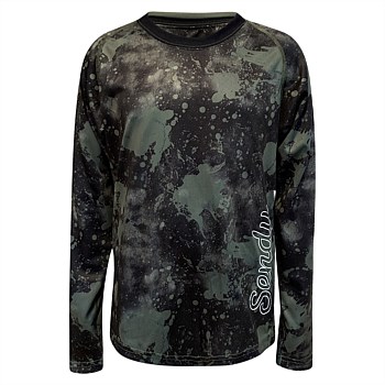 Youth Acid MTB Long Sleeve Jersey