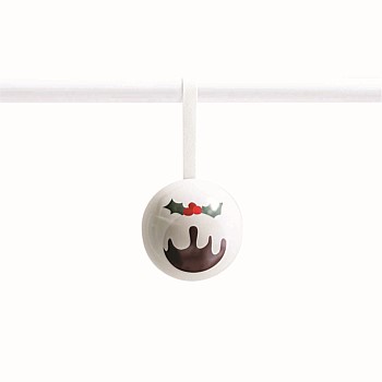 Father Rabbit Christmas Baubles | Pack of 6 | Pudding