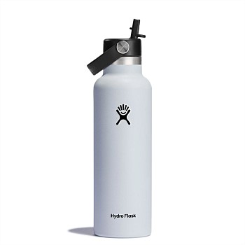 621ml Insulated Drink Bottle with Flex Straw Cap