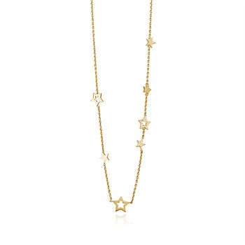 Stargazers Pendant 45cm Gold Plate