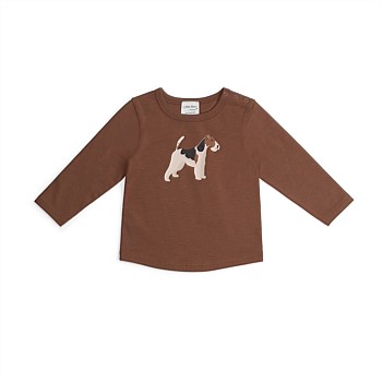 Cotton Long Sleeve Top Walk In The Park Collection