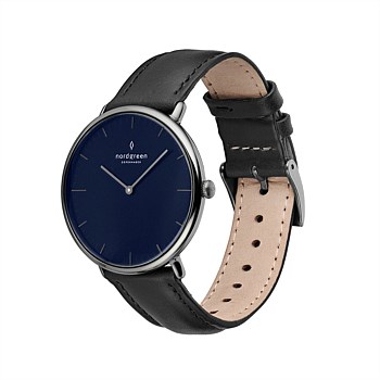 Native 40mm Gunmetal Navy Wristwatch