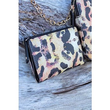 Charlie Small Wallet Leopard