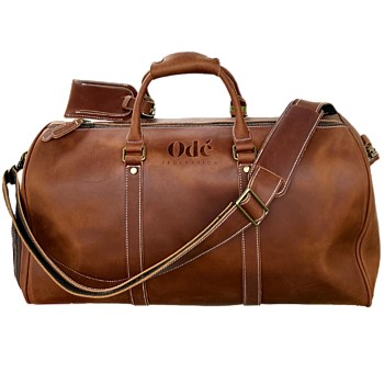 Leather Weekender Bag