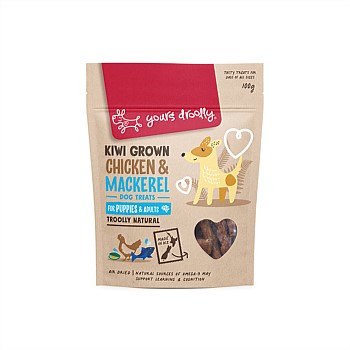 Kiwi Grown Chicken & Mackerel Puppy and  Adult Dog Treats