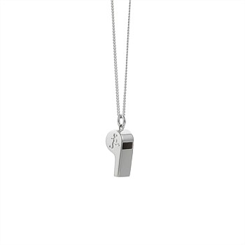 Runaway Soccer Girl Whistle Necklace