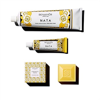 Nata Trio: Body Cream 150ml + Hand Cream 30ml + Soap 100g