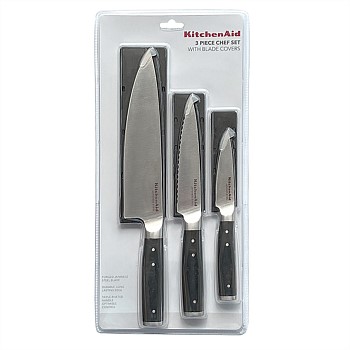Chef Knife 3pc with Sheath