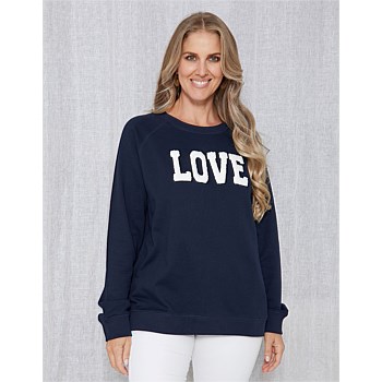 Sweater Navy Love