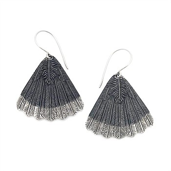 Huia Fan Earrings