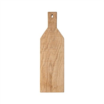 Plano Oak Wood Cutting/Serving Board with Handle