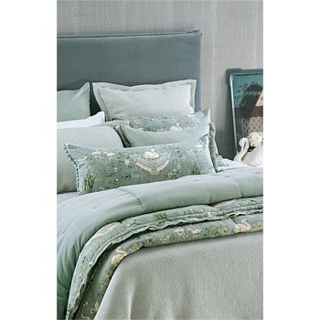 Sottobosco Pale Ocean Bedspread