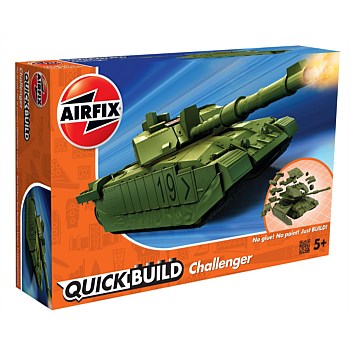 Quickbuild Challenger Tank Green Model Kit