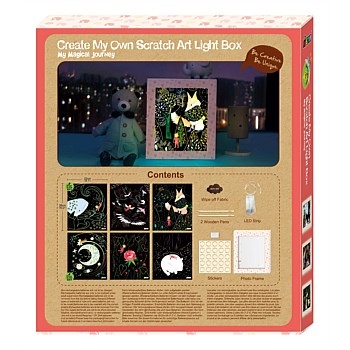 Create My Own Scratch Art Light Box Magical Journey
