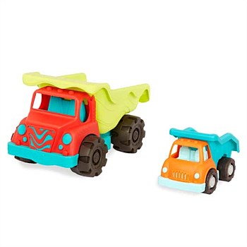 20" Dump Truck and Smaller Truck