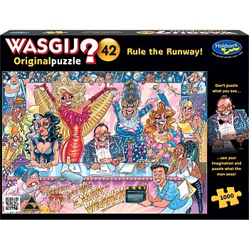 Original 42 1000 Piece Jigsaw Puzzle Rule The Runway