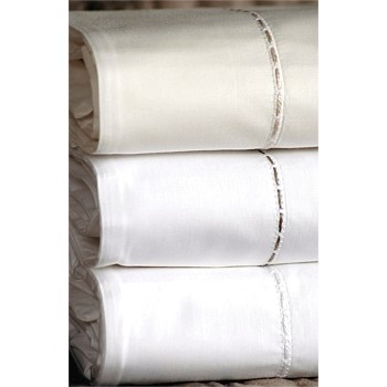 Milano Ivory Fitted Sheet