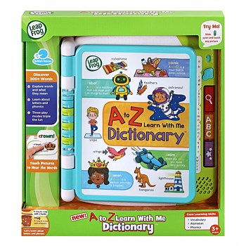 A-Z Learn With Me Dictionary