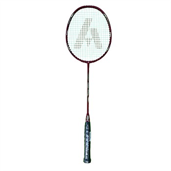Badminton Racket Power Flash Matt Red