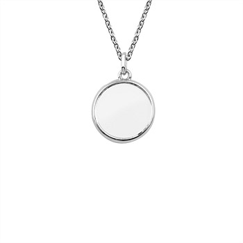Silver Locket and Chain