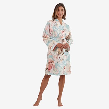 Peonies Robe