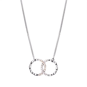 Rocksteady Perfect Circle Harmony Pendant Rocked in Champagne