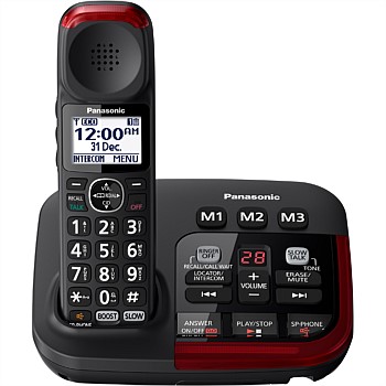 Amplified Cordless Telephone with Slow Talk
