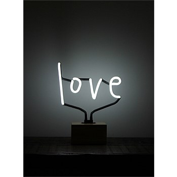 Somekind Neon 'Love' Wood