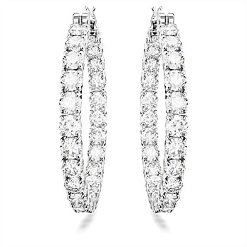 Matrix Hoop Earrings Round