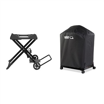Weber Q Portable Cart & Cover Q1000N/Q2000N