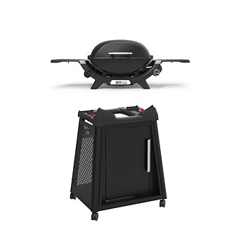 Weber Bundle Black Q2000N & Stand