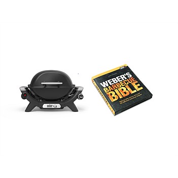 Weber Baby Q (1000N) & Bible Pack   Black