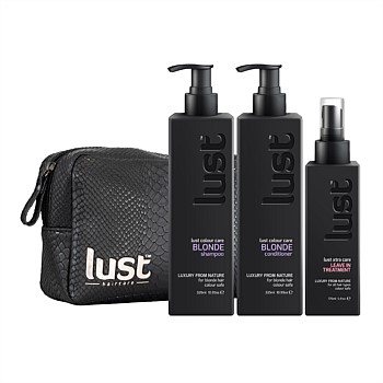 Lust Haircare Christmas Pack - Blonde Trio