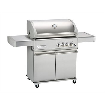 TCS4PL Crossray TROLLEY BBQ with 4x infrared burners (13MJ/each)