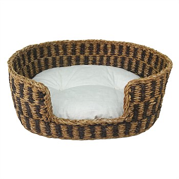 Seagrass Pet Basket Mini